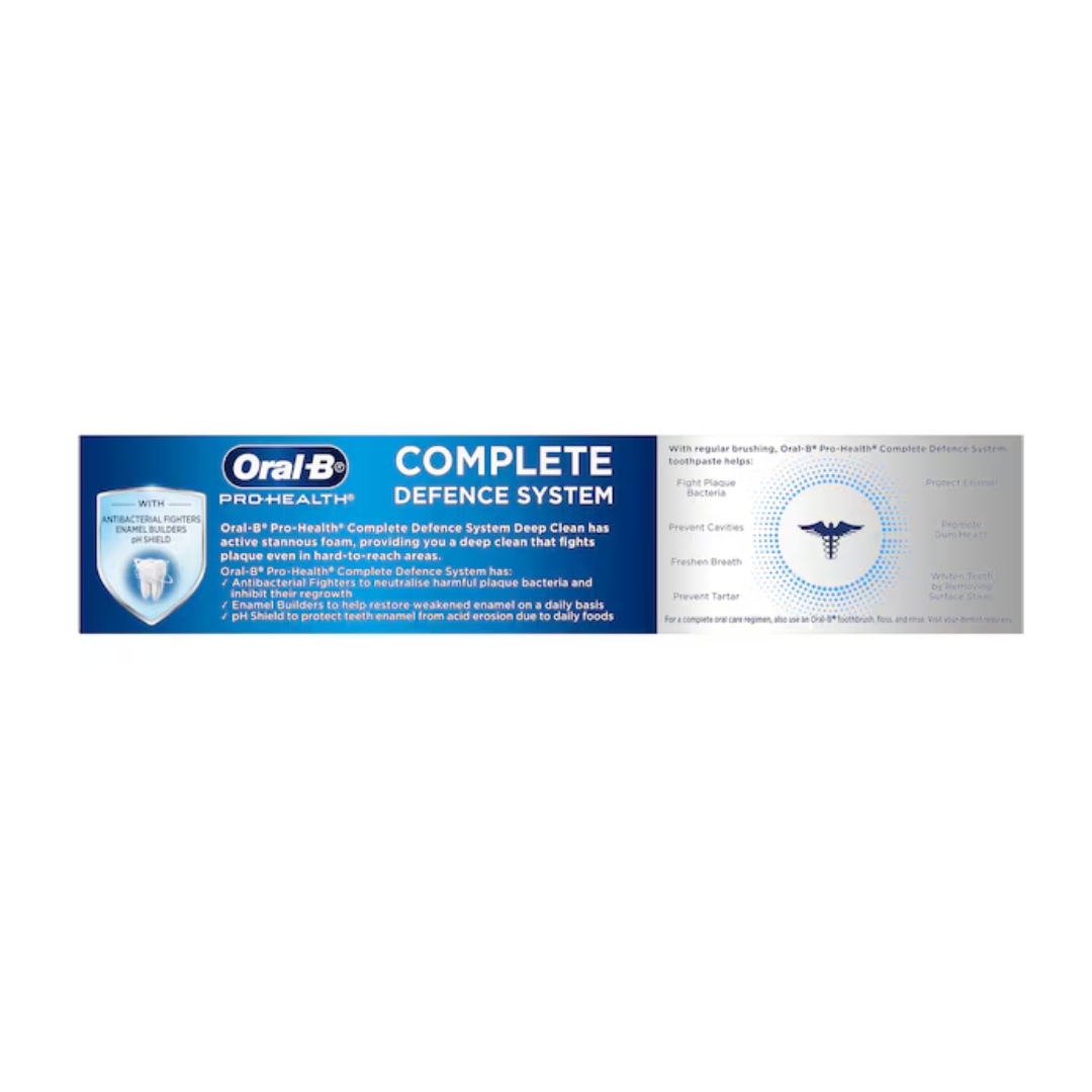 Oral B Pro Health Advanced Deep Clean Toothpaste - 110g