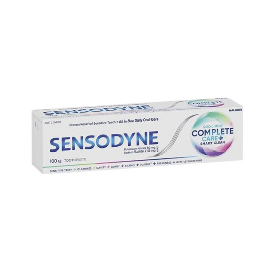 Sensodyne Toothpaste Complete Care + Smart Clean - Cool Mint - 100g