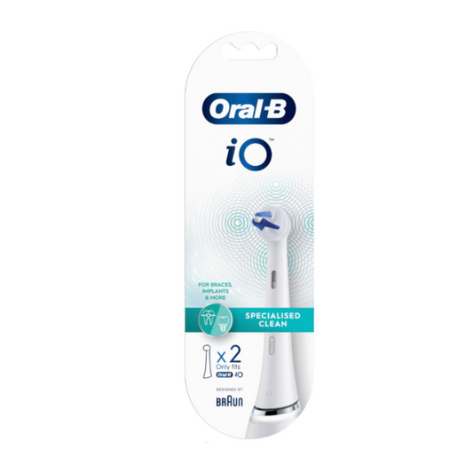Oral B iO Specialised Clean Replacement Brush Head - Pack of 2